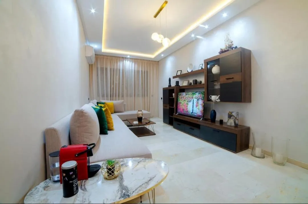 דירה מרקש Magnifique Appartement Avec Piscine A Gueliz